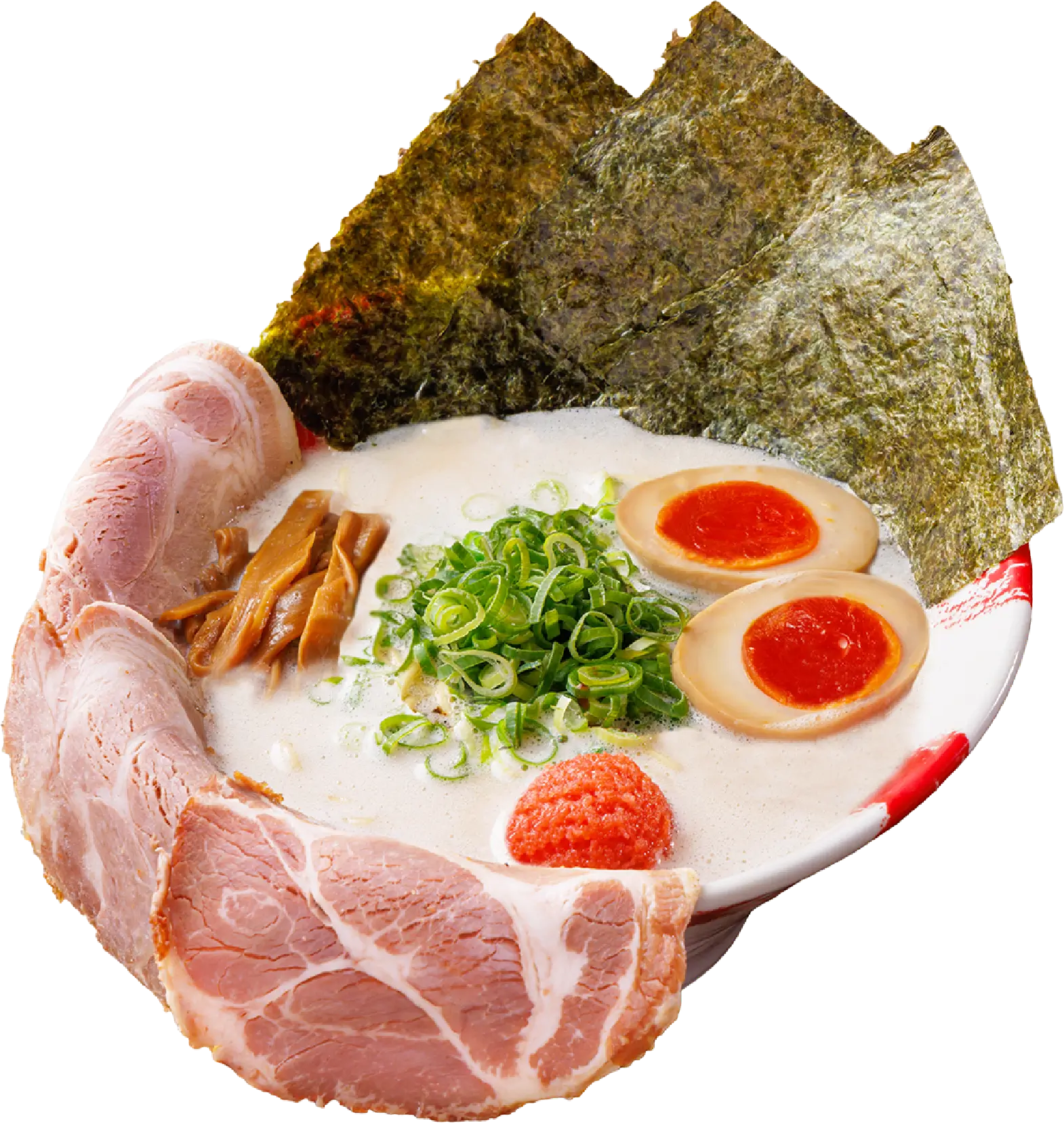 白豚骨ラーメン